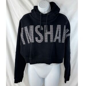 Gymshark Repeat Print Crop Pullover size L